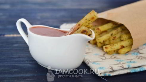 картофель фри в духовке без масла