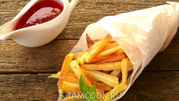 Рецепт Картофель фри в духовке