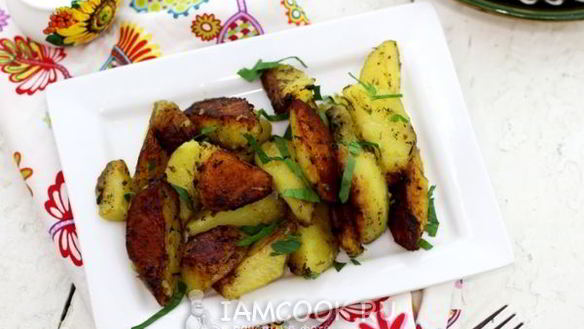 Рецепт Картофель по-деревенски в мультиварке