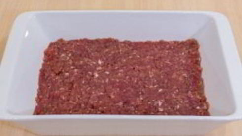 картофель с грибами и фаршем