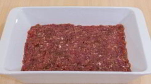 картофель с грибами и фаршем