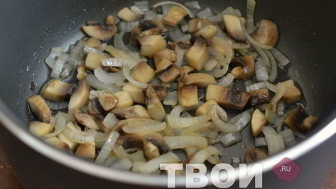 картофель с грибами в мультиварке