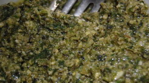 картофель с весенними мятными нотками