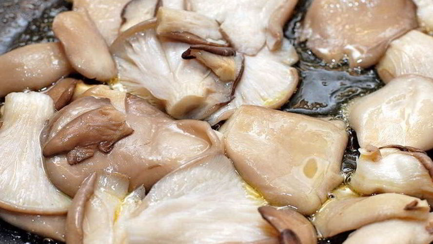 Рецепт картофель с вешенками