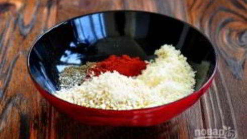 картофель в сырной панировке