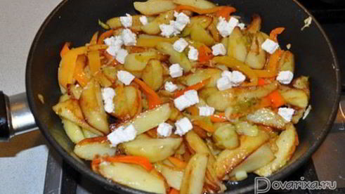 картофель, жаренный по-гречески