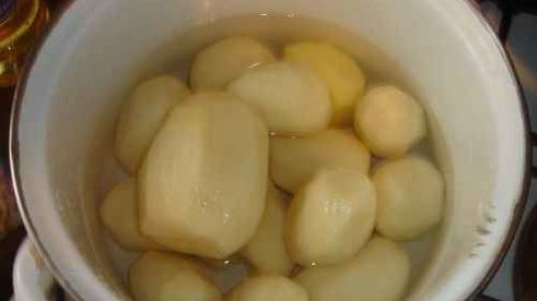 картофель жареный с помидорами