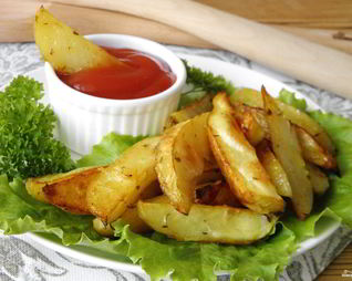 Картошка по-деревенски в духовке