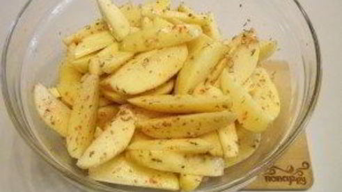 картошка по-деревенски в духовке