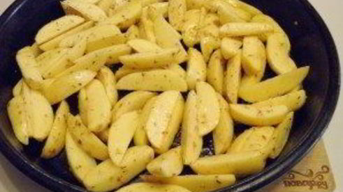 картошка по-деревенски в духовке