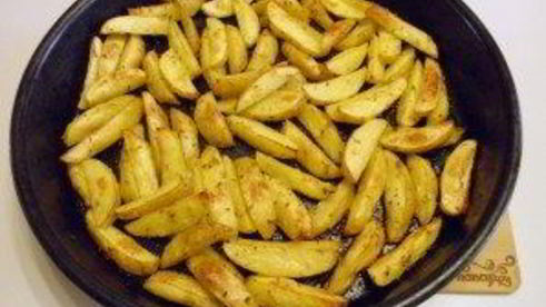 картошка по-деревенски в духовке