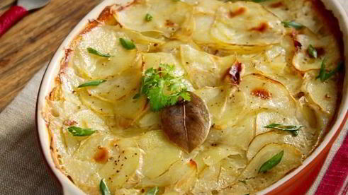 картошка с майонезом и чесноком в духовке