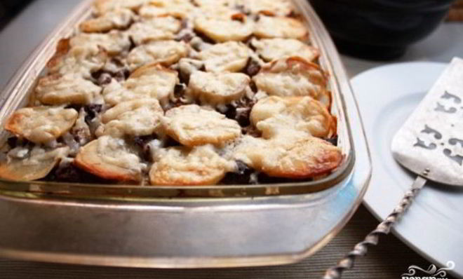 Картошка с мясом в духовке