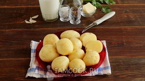 картошка в молоке в духовке