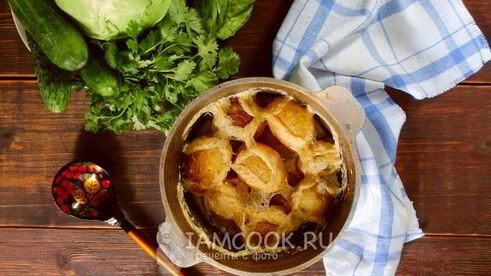 картошка в молоке в духовке