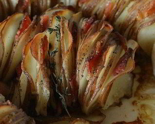 Хрустящий картофель с грудинкой