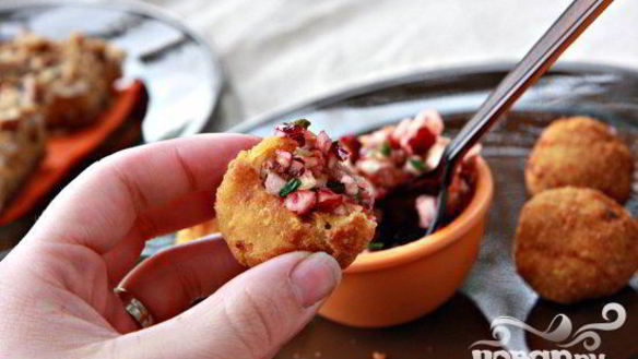 Рецепт Крокеты с индейкой и сладким картофелем
