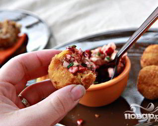 Крокеты с индейкой и сладким картофелем