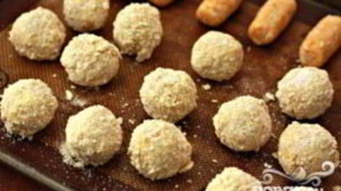 крокеты с индейкой и сладким картофелем