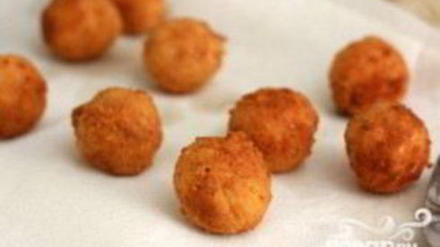 крокеты с индейкой и сладким картофелем