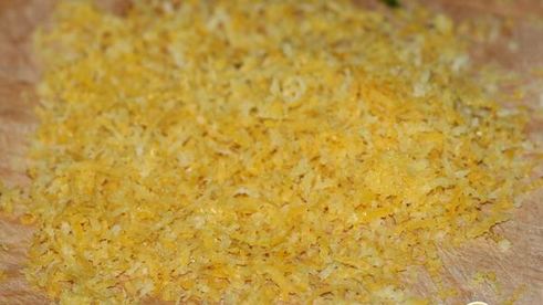 лимонный кускус с запеченными овощами