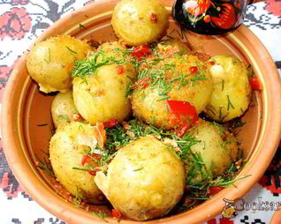 Молодой картофель по-кончаловски