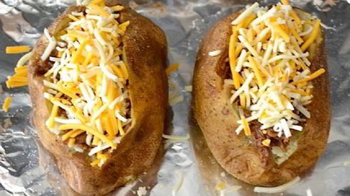 печеный картофель в духовке