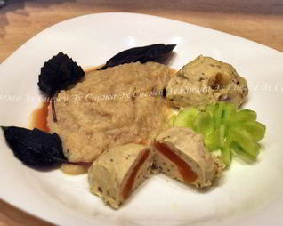 Пюре из цветной капусты с чили