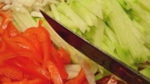 рассыпчатый рис с подливой