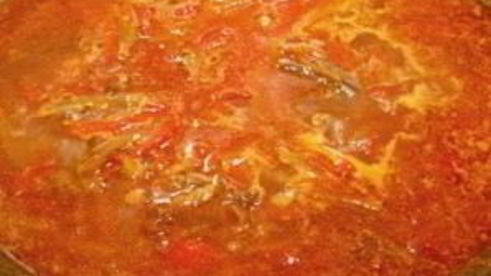 рассыпчатый рис с подливой