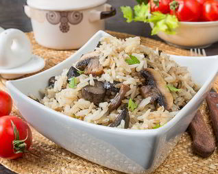 Рис басмати с грибами