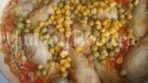 рис с курицей и овощами