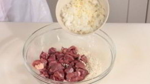 рис с мясом и овощами на пару