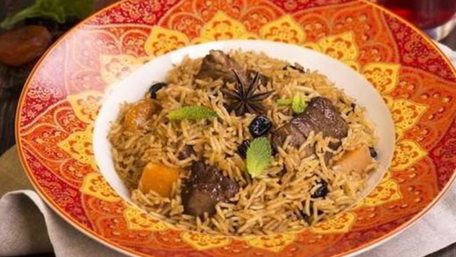 Рецепт рис с мясом ягненка и тмином