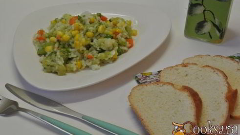 рис с овощами