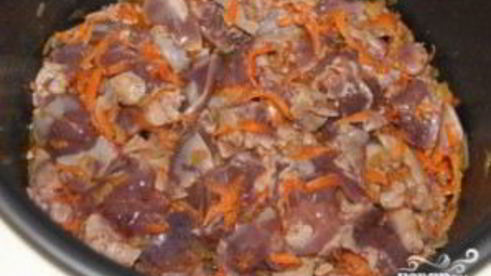 рис с печенью в мультиварке