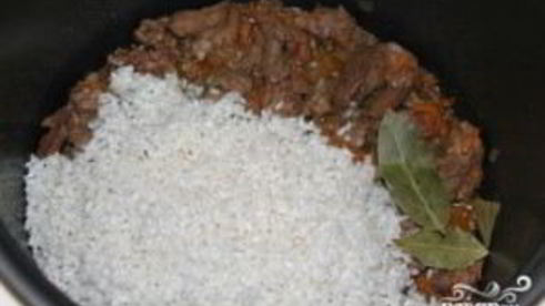 рис с печенью в мультиварке