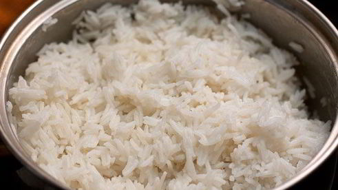 рис с соусом песто