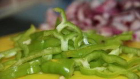 рис тяхан с овощами