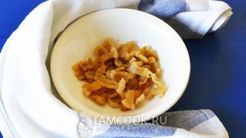 жареная картошка с салом и луком