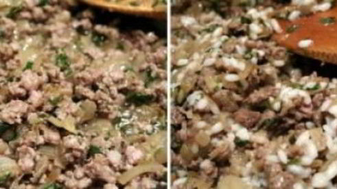 долма из маринованных виноградных листьев