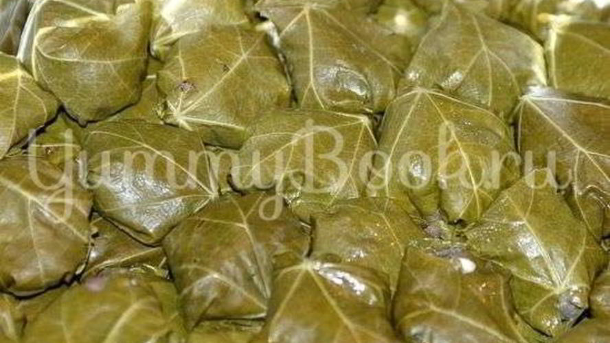 Рецепт долма