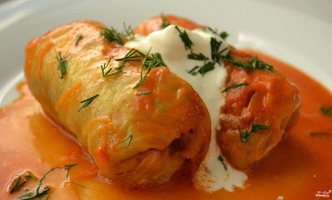 Голубцы из замороженной капусты