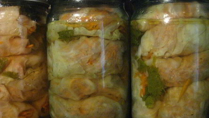 Рецепт голубцы на зиму