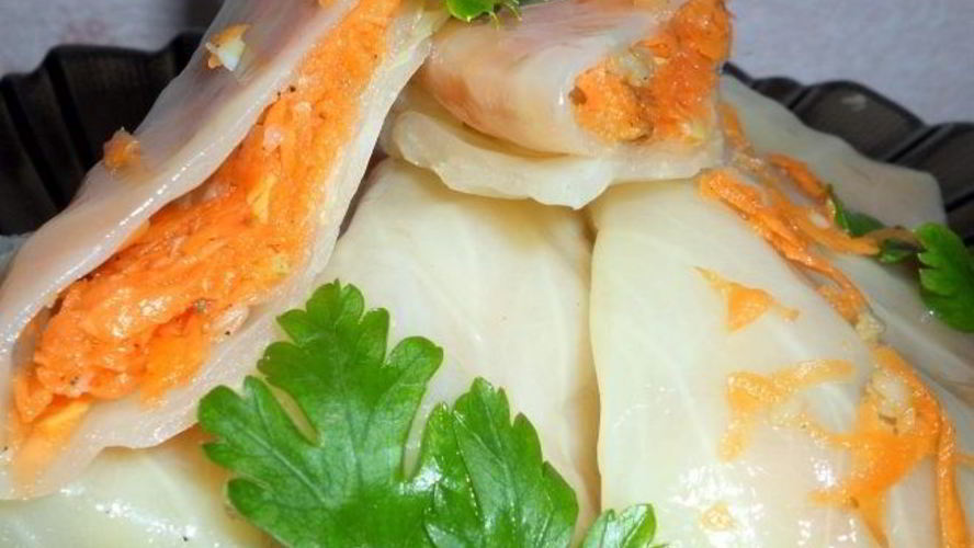 Рецепт голубцы с морковкой