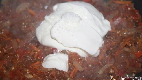 голубцы с мраморной говядиной во вкуснейшем сметанно-овощном соусе