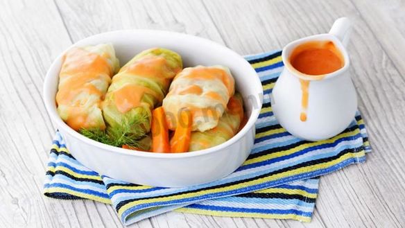 Рецепт Голубцы с подливом в кастрюле