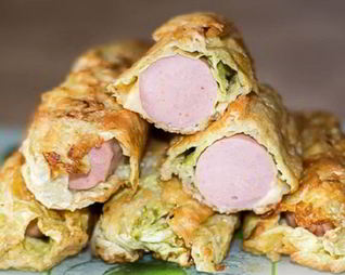 Голубцы с сосисками