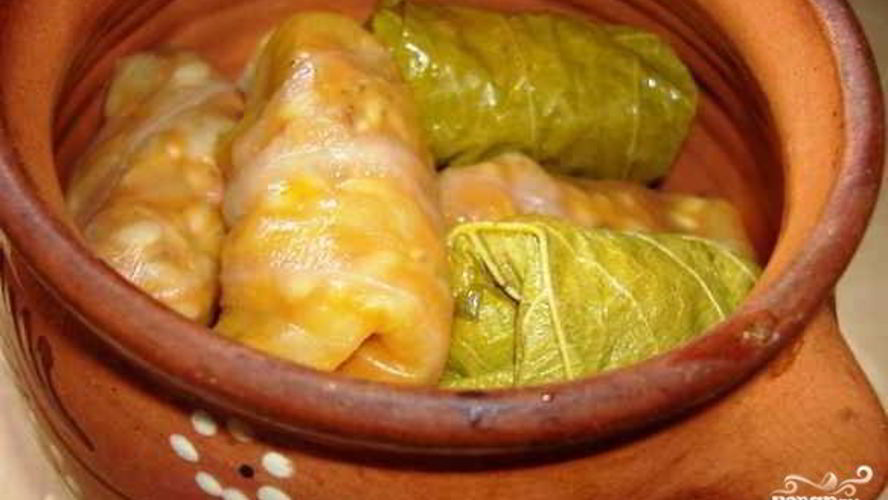 Рецепт голубцы в горшочке