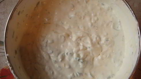 голубцы в лахане с двумя соусами